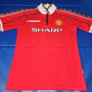Ryan Giggs Umbro Manchester United 1998–2000 Home Jersey